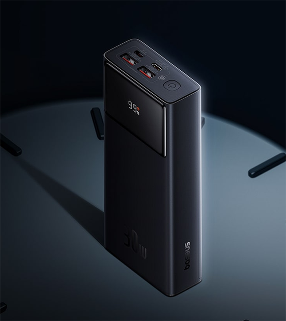 Повербанк Baseus Star-Lord Digital Display Fast Charging 10000mAh 30W Cluster Black P10022907113-00 - изображение 3