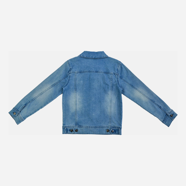 Підліткова джинсова куртка для хлопчика Cool Club CJB2421041 146 см Блакитна (5903977188021) - зображення 2