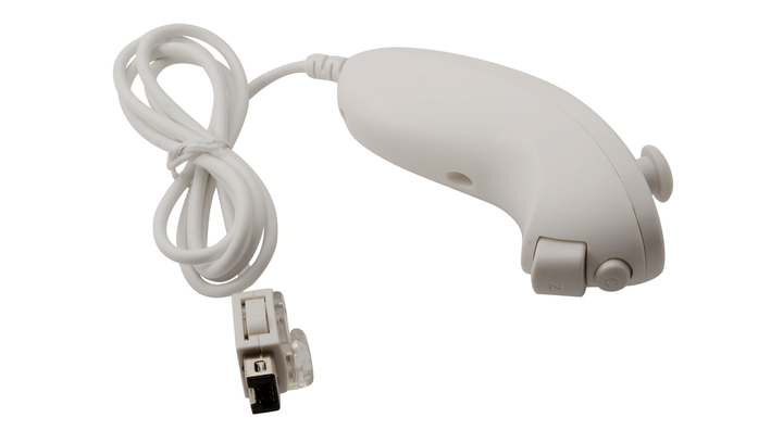 Набір Консоль Nintendo Wii RVL-001 Europe 512MB White Б/У + Контролер Дротовий Nunchuk 2шт + Контролер Бездротовий Remote 2шт - зображення 3