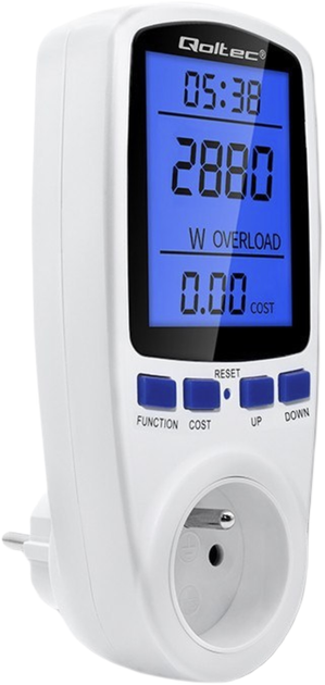 Лічильник електроенергії Qoltec PM0626 (5901878506265) - зображення 3