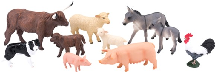 Набір фігурок Mojo Farm Animals Pet Models 10 шт (5031923800304) - зображення 1