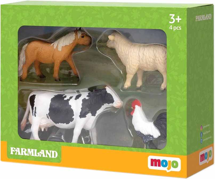 Zestaw figurek Mojo Farmland Starter 1 4 szt (5031923800373) - obraz 1