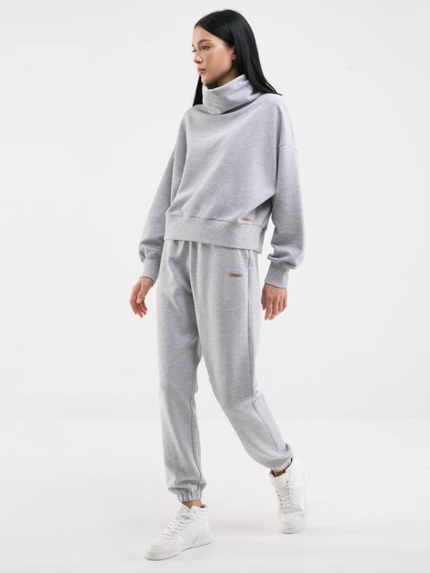 Світшот жіночий Big Star Ceciliada-901 L Сірий (5900714674205) - зображення 4