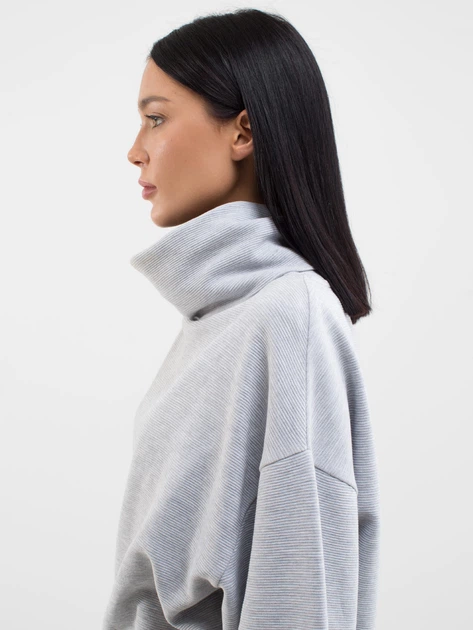 Світшот жіночий Big Star Ceciliada-901 L Сірий (5900714674205) - зображення 6