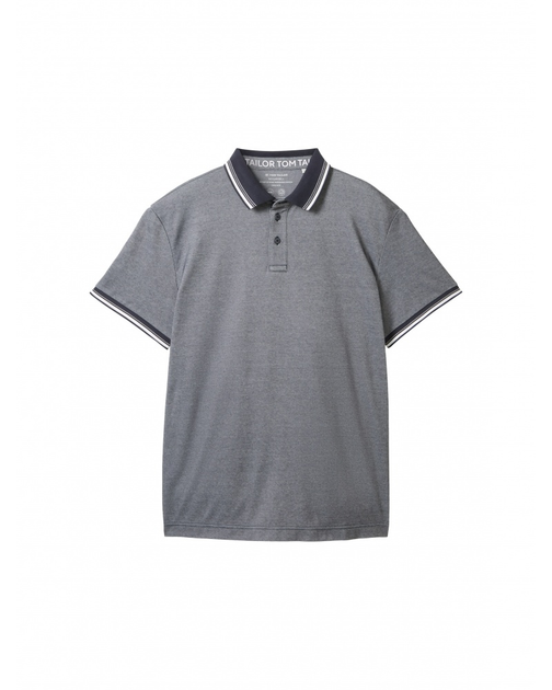Поло Tom Tailor Polo Shirt XL Темно-синій 1041795ХХ10668 - зображення 5