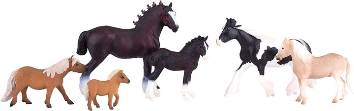 Zestaw figurek Mojo Horses 6 szt (5031923800250) - obraz 1