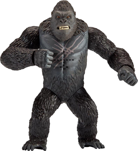 Фігурка Playmates Toys Godzilla & Kong The New Empire Battle Roar Kong 17 см (0043377355076) - зображення 4