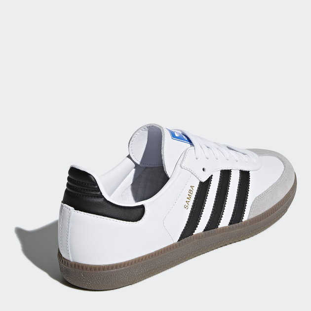 Чоловічі кеди низькі Adidas Samba Og B75806 41.5 (7.5UK) 26 см Ftwwht/Cblack/Cgrani (4059809047149) - зображення 4