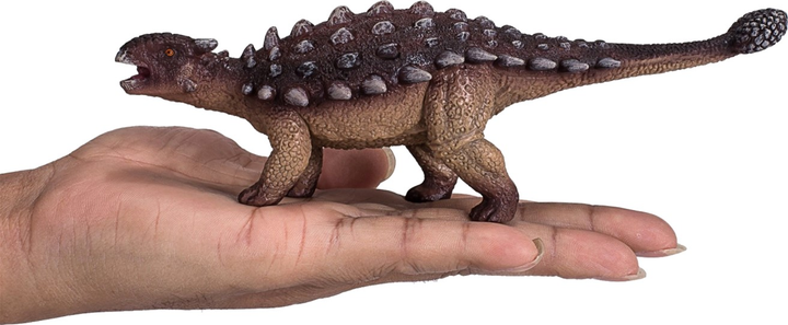 Фігурка Mojo Prehistoric Life Ankylosaurus Brown 6.5 см (5031923810259) - зображення 2