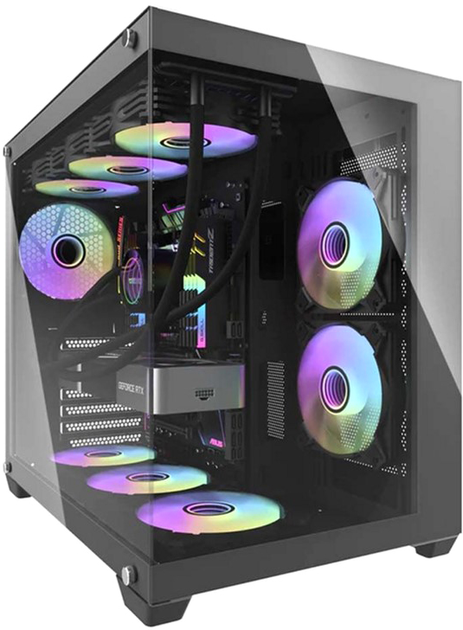 Корпус DarkFlash C285P Black - зображення 7