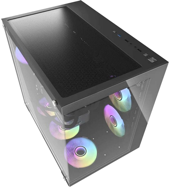 Корпус DarkFlash C285P Black - зображення 8