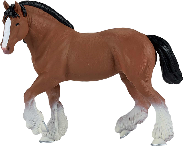 Фігурка Mojo Farm Life Clydesdale Horse Bay 10.7 см (5031923810846) - зображення 1