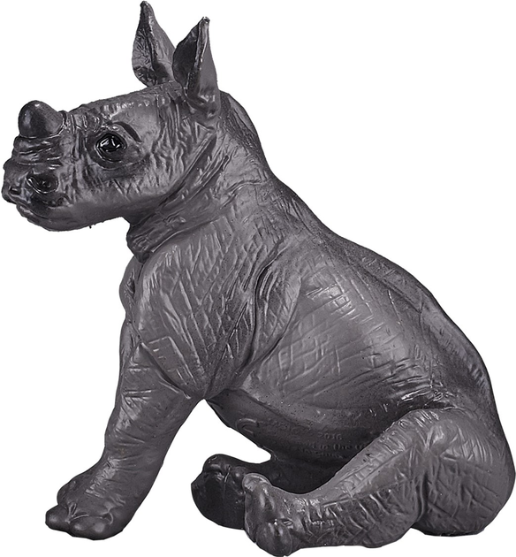 Figurka Mojo Wildlife Rhino Baby Sitting 6.5 cm (5031923872578) - obraz 1