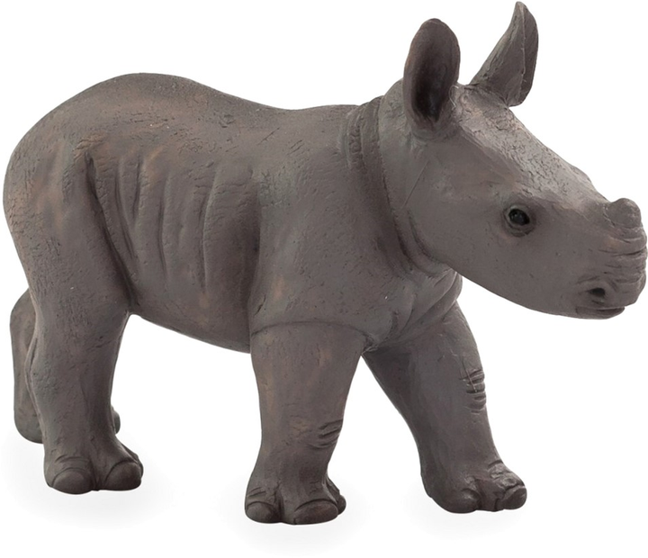 Figurka Mojo Wildlife Rhino Baby Walking 5.5 cm (5031923872479) - obraz 1