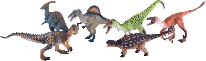 Набір фігурок Mojo Deluxe Dinosaur 6 шт (5031923800298) - зображення 1
