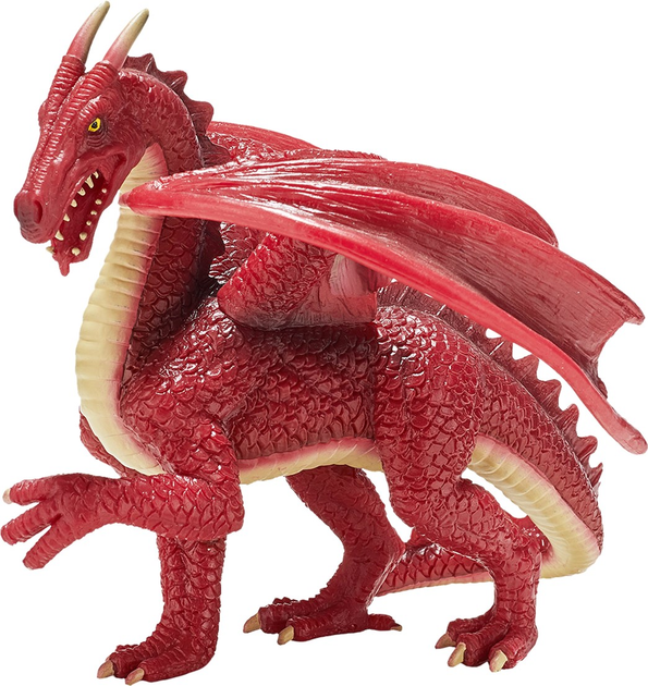 Figurka Mojo Red Dragon Deluxe I 11.5 cm (5031923872141) - obraz 1