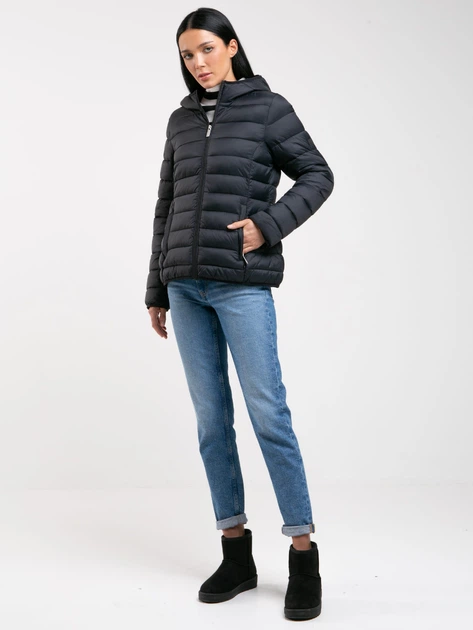 Kurtka przejściowa damska z kapturem Big Star Venla-906 XL Czarna (5900714673130) - obraz 6