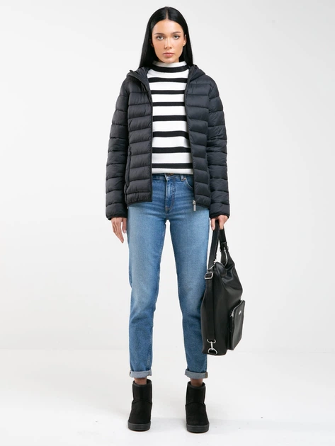 Kurtka przejściowa damska z kapturem Big Star Venla-906 XL Czarna (5900714673130) - obraz 8