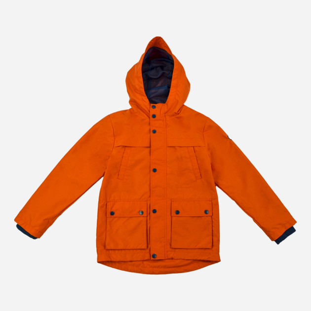 Підліткова демісезонна куртка для хлопчика Cool Club COB2410161 140 см Помаранчева (5903977140371) - зображення 1