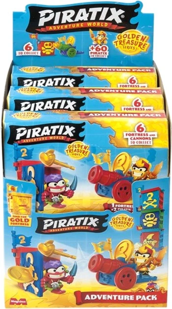 Набір фігурок Magic Box Piratix Golden Treasure Adventure Pack