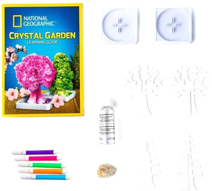 Набір для наукових експериментів National Geographic Crystal Garden (0810070621025) - зображення 2