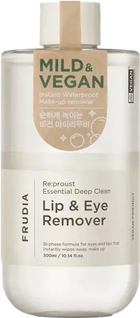 Засіб для зняття макіяжу Frudia Re:proust Essential Deep Clean Lip&Eye 300 мл (8803348050407) - зображення 1