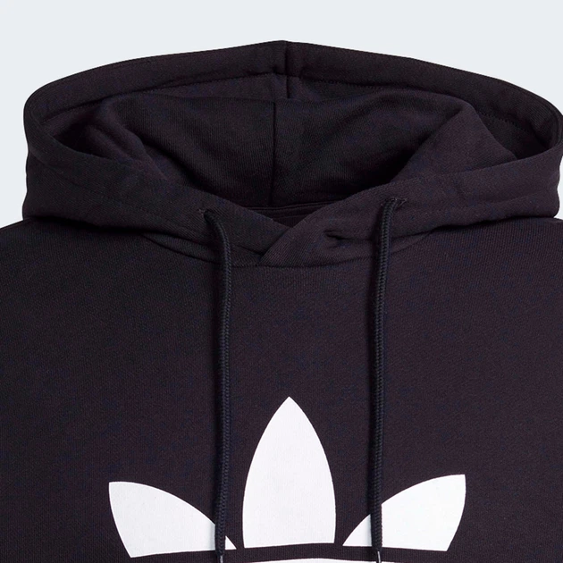 Худі чоловіче Adidas Originals Adicolor Classics Trefoil IM4489 S Чорне (4066761446873) - зображення 6