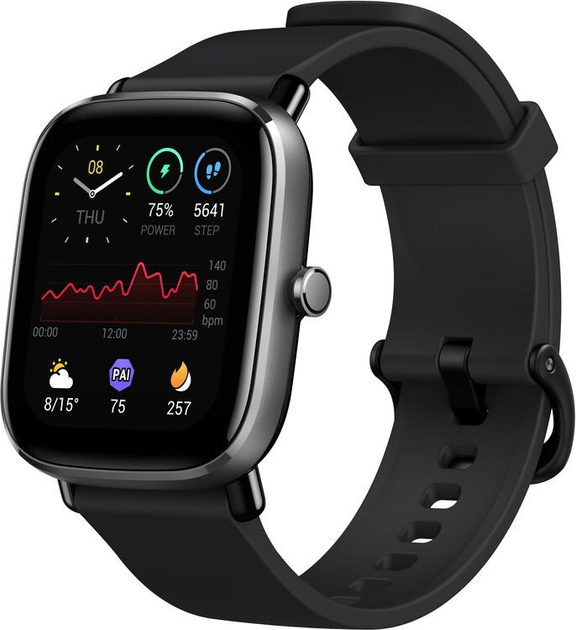 Smartwatch Amazfit GTS 2 mini Midnight Black (W2018OV5N) (20182203D52527) - Outlet - obraz 1