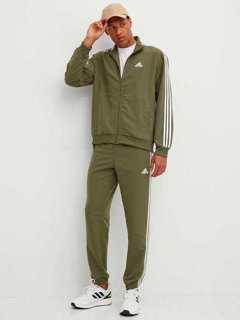 Спортивный костюм мужской Adidas M 3S Wv Tt Ts IY6655 L Оливковый ...