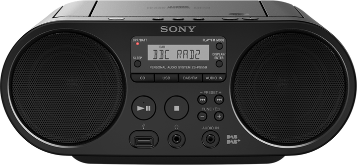 Радіоприймач Sony ZS-PS55B - Фото 1 Радіоприймач Sony ZS-PS55B - зображення 1