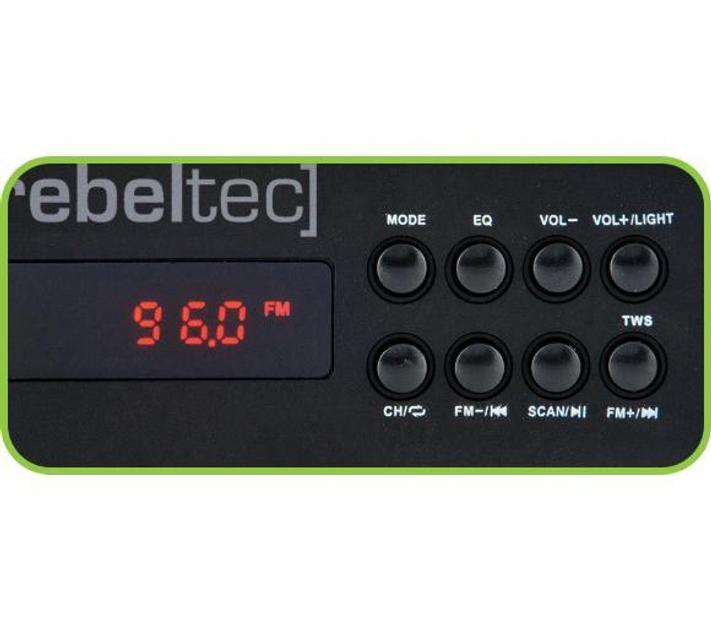 Портативна колонка Rebeltec Corfu Black - изображение 2