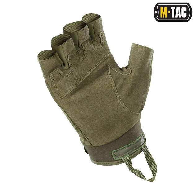 Тактические M-Tac перчатки беспалые Assault Tactical Mk.3 Olive олива 2XL - изображение 2