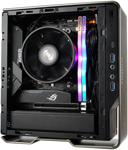 Obudowa InWin Chopin MAX Titanium Grey (IW-CS-CHOPINMAXGRE-PS200W) - obraz 6