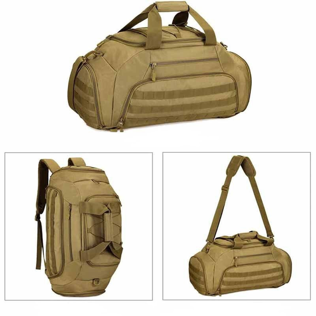 Тактична дорожня сумка Solve MOLLE cargo bag 25л - Олива KT6006101 - зображення 2