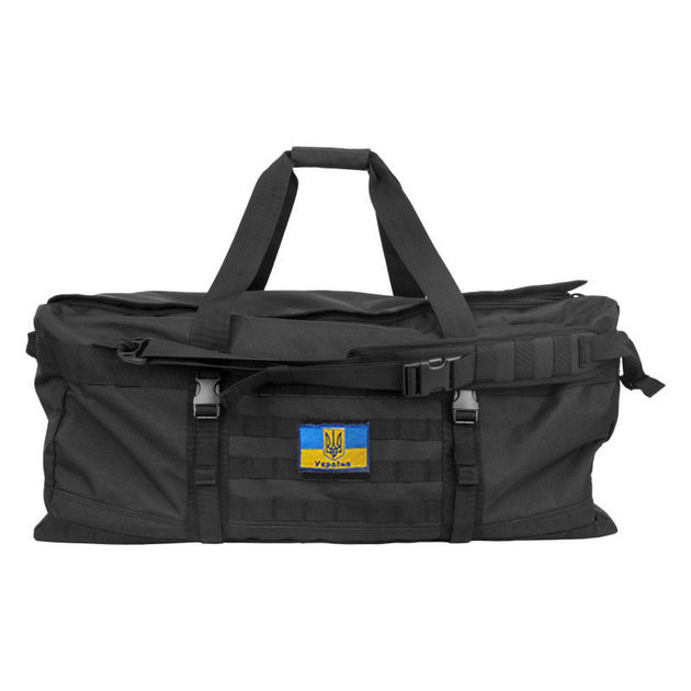 Тактична дорожня сумка Solve MOLLE cargo bag large 105л  - Чорна KT6002602 - зображення 2