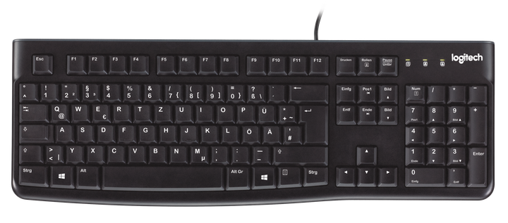 Клавіатура Logitech K120 Чорна УКР (920-002643BK) 271200 – фото ...
