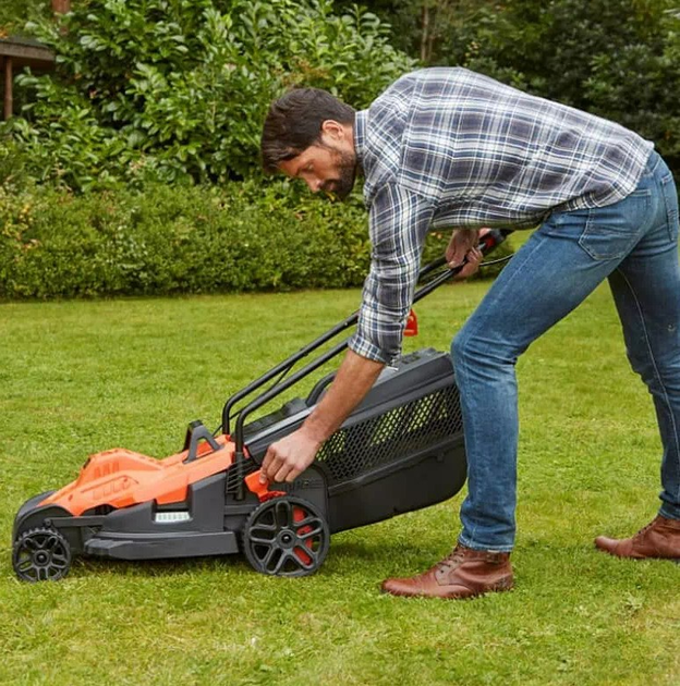 Газонокосилка электрическая Black&Decker BEMW461BH - изображение 2