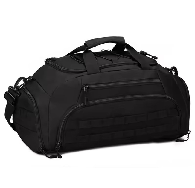 Тактична дорожня сумка Solve - Black KT6006102 MOLLE cargo bag 25л - зображення 1