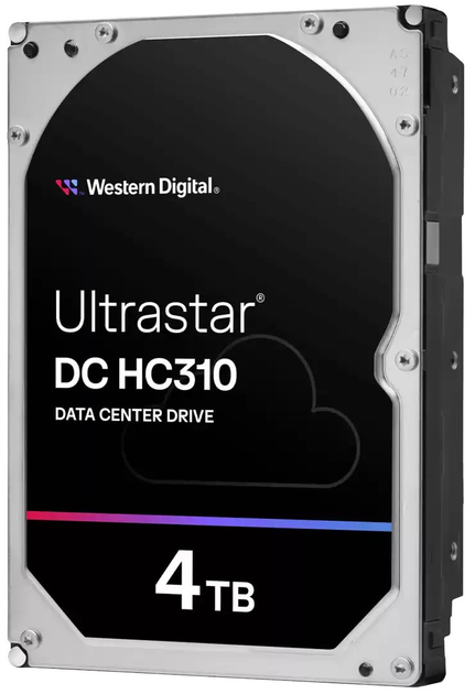 Жорсткий диск Western Digital Ultrastar DC HC310 (7K6) 4TB 7200rpm 256MB HUS726T4TAL5204 3.5" SAS (255451) - зображення 2