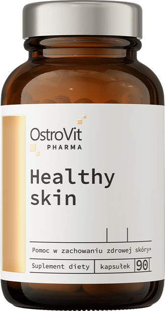 Харчова добавка OstroVit Pharma Healthy Skin 90 капсул (5903246227307) - зображення 1