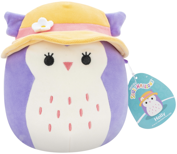 Maskotka Squishmallows Purple Owl Holly 19 cm (196566411456) - obraz 7