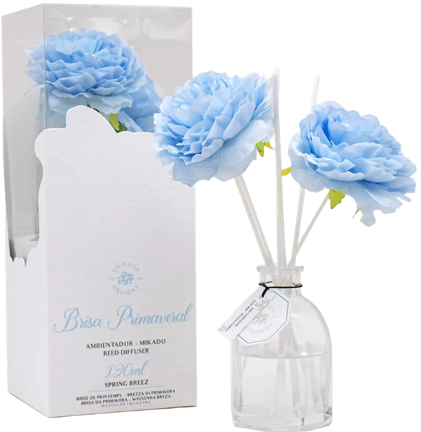 Patyczki zapachowe w formie kwiatu La Casa De Los Aromas Flower Wiosenna Bryza 120 ml (8428390061418) - obraz 1
