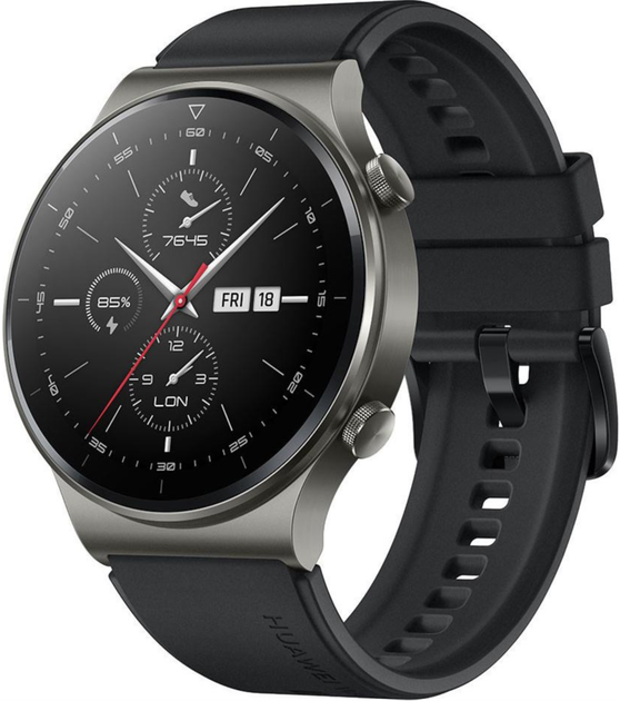 Смарт-годинник Huawei Watch GT 2 Pro 46мм Night Black (VID-B19) Factory Recertified - Фото 1 Смарт-годинник Huawei Watch GT 2 Pro 46мм Night Black (VID-B19) Factory Recertified - зображення 1