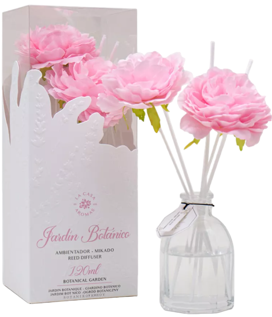 Patyczki zapachowe w formie kwiatu La Casa De Los Aromas Flower Ogród botaniczny 120 ml (8428390061425) - obraz 1