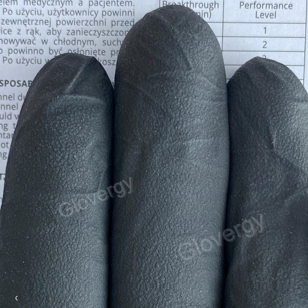 Перчатки нитриловые Mediok Space размер L черные 100 шт - изображение 2