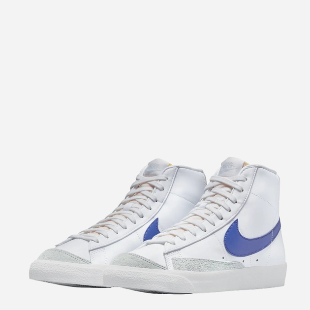 Tenisówki męskie skórzane Nike Blazer Mid 77 Vintage BQ6806-124 40.5 (7.5US) Białe (196604360005) - obraz 2