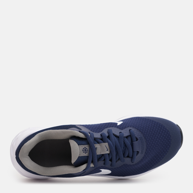 Підліткові кросівки для хлопчика Nike Revolution 6 Nn Gs DD1096-400 36.5 (4.5YUS) Сині (195870308605) - зображення 5