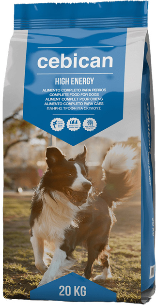 Sucha karma Cebican High Energy dla psów aktywnych 20 kg (8436036368852) - obraz 1