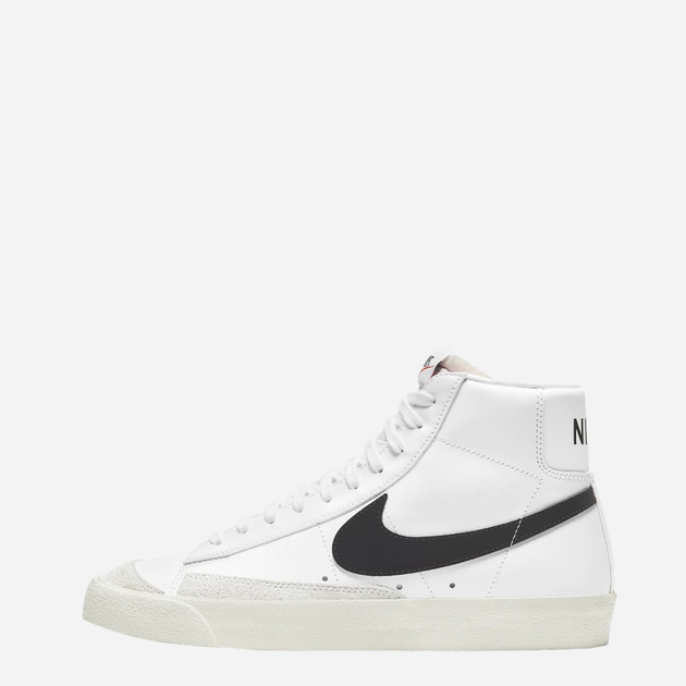 Акція на Чоловічі кеди високі Nike Blazer Mid 77 Vintage BQ6806-100 40.5 (7.5US) Білі від Rozetka