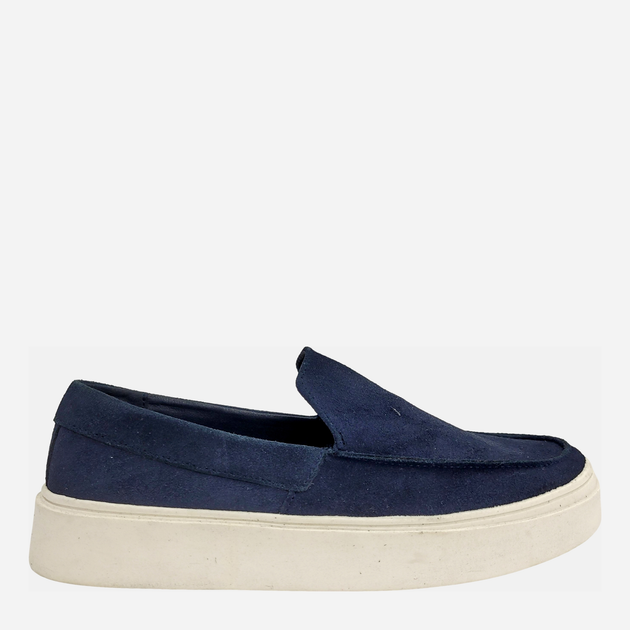 Buty slip-on męskie Reserved 0722L-59X 43 Ciemnogranatowe (5904504575079) - obraz 1